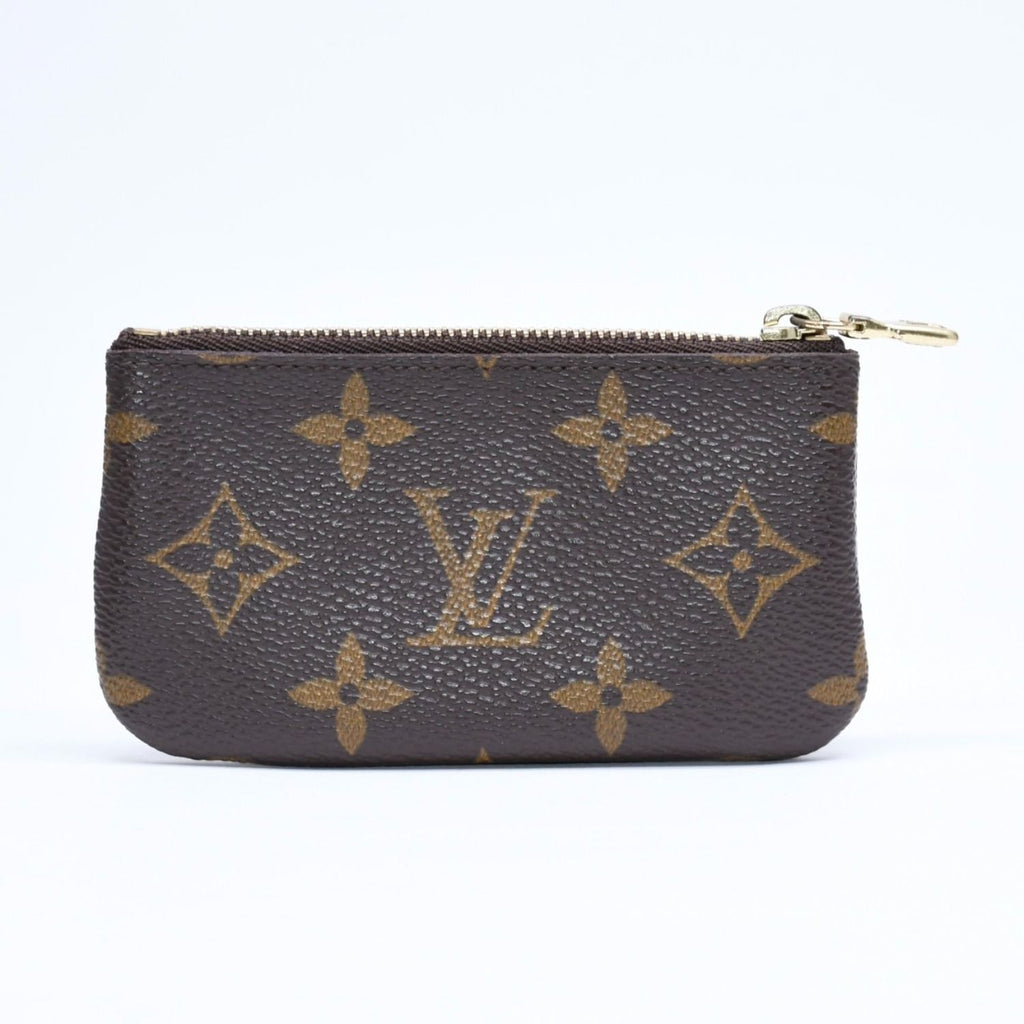 Louis Vuitton Pochette Cles Coin Purse Monogram Brown — view 2
