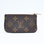 Louis Vuitton Pochette Cles Coin Purse Monogram Brown — view 2