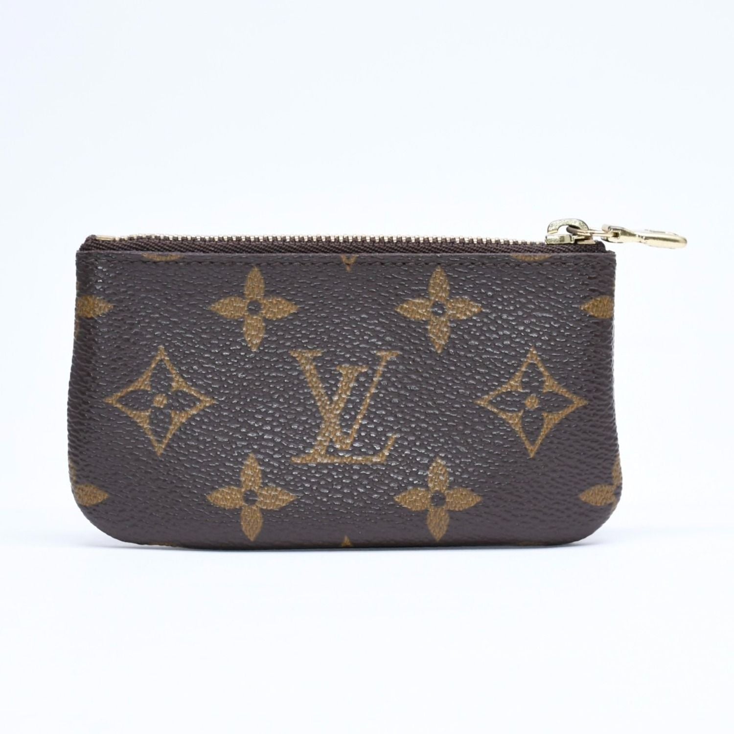 Louis Vuitton Pochette Cles Coin Purse Monogram Brown — view 2