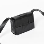 Bottega Veneta Cassette Candy Mini Shoulder Bag Black Leather — view 4