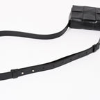 Bottega Veneta Cassette Candy Mini Shoulder Bag Black Leather — view 7