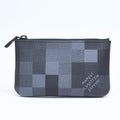 Louis Vuitton Coin Purse Damoflage Canvas Pochette Cles Black Gray