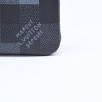 Louis Vuitton Coin Purse Damoflage Canvas Pochette Cles Black Gray — view 6