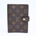Louis Vuitton Notebook Case Agenda PM Monogram Brown