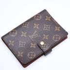 Louis Vuitton Notebook Case Agenda PM Monogram Brown — view 3