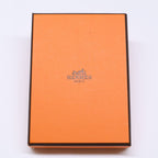 Hermes Petit h Taurillon Clemence Epsom Heart Motif Bag Charm — view 6