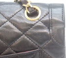Chanel Black Lambskin Double Flap Bag Limited Edition Mini Quilted 22 — view 8