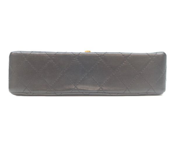 Chanel Black Lambskin Double Flap Bag Limited Edition Mini Quilted 22 — view 5
