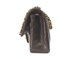 Chanel Black Lambskin Gold Double Flap Bag Quilted 25 — view 2