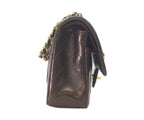 Chanel Black Lambskin Gold Double Flap Bag Quilted 25 — view 4