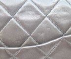 Chanel Black Lambskin Gold Double Flap Bag Quilted 25 — view 7