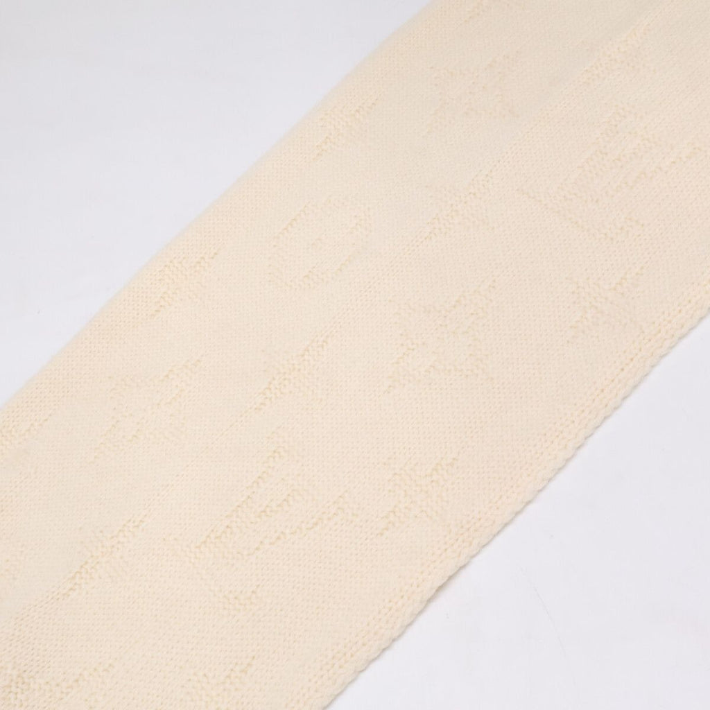 Louis Vuitton Mink Pom Cashmere Scarf — view 3