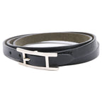 Hermes Behapi Triple Strand Leather Bracelet