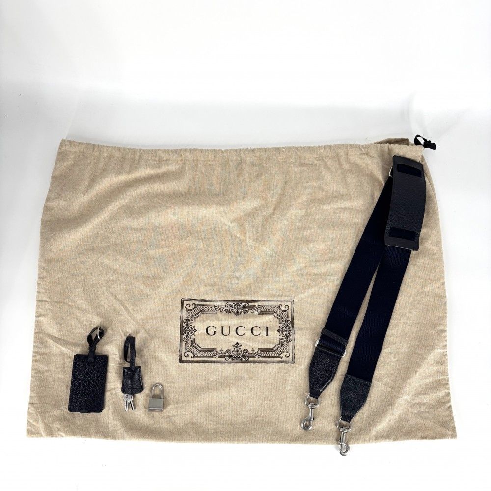 Gucci Boston Bag Ophidia Duffle Shoulder Crossbody GG Supreme Canvas — view 7