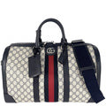 Gucci Boston Bag Ophidia Duffle Shoulder Crossbody GG Supreme Canvas