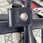 Gucci Boston Bag Ophidia Duffle Shoulder Crossbody GG Supreme Canvas — view 8
