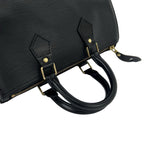 Louis Vuitton Vintage Speedy 25 Epi Leather Mini Boston Bag Noir — view 4