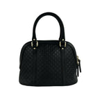 Gucci Micro Guccissima Leather 2-Way Shoulder Bag Mini Black — view 3