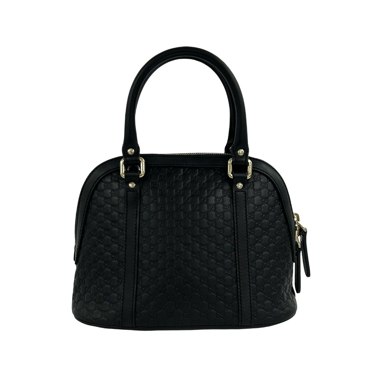 Gucci Micro Guccissima Leather 2-Way Shoulder Bag Mini Black — view 3