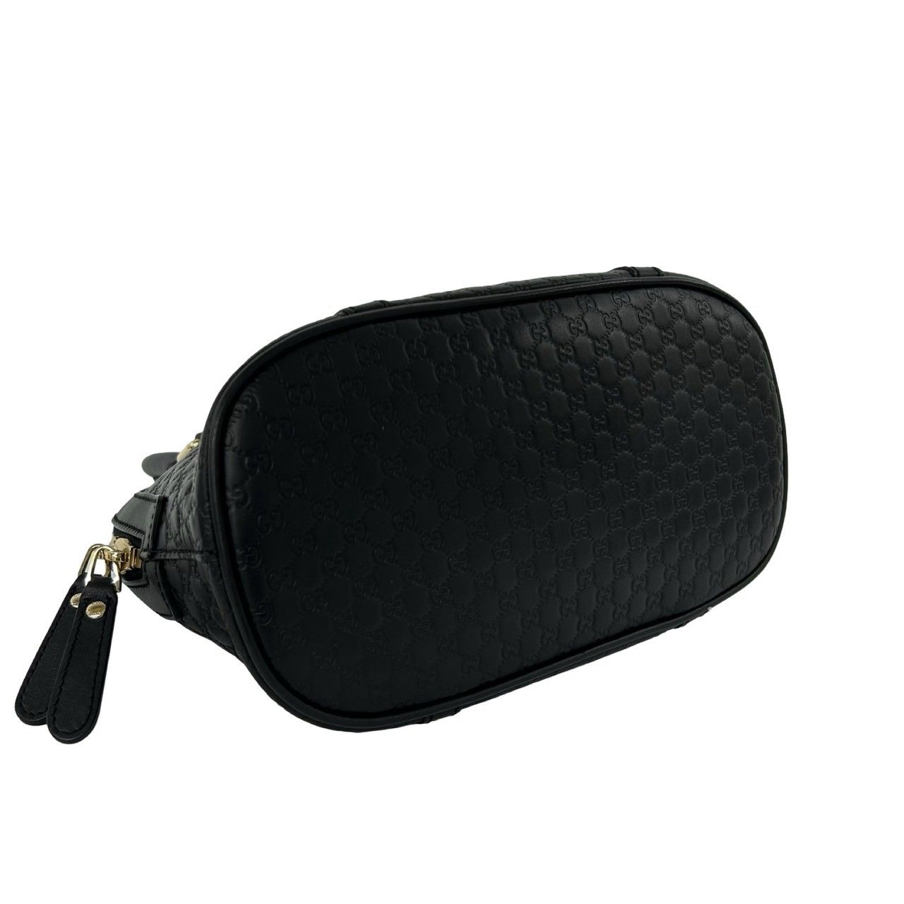 Gucci Micro Guccissima Leather 2-Way Shoulder Bag Mini Black — view 7