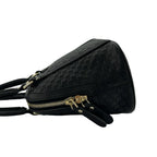 Gucci Micro Guccissima Leather 2-Way Shoulder Bag Mini Black — view 5