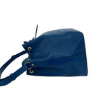 Louis Vuitton Vintage Noe Epi Leather Drawstring Shoulder Bag Toledo Blue — view 5