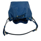 Louis Vuitton Vintage Noe Epi Leather Drawstring Shoulder Bag Toledo Blue — view 4