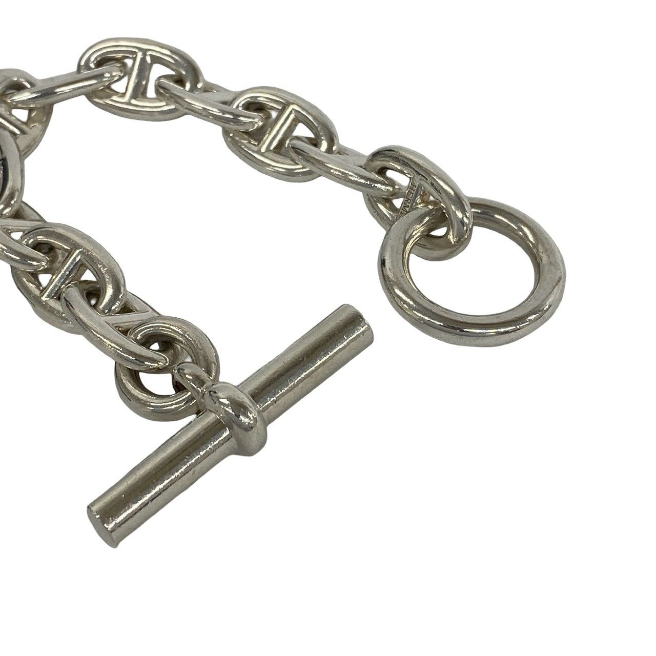 Hermes Chaine D'ancre TGM 11 Koma Blur 925 Sterling Silver Accessory Sally — view 4