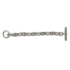 Hermes Chaine D'ancre TGM 11 Koma Blur 925 Sterling Silver Accessory Sally — view 6