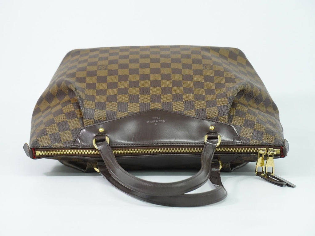 Louis Vuitton LV Westminster GM Damier Ebene Shoulder Bag Tote Brown Vintage — view 5