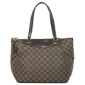 Louis Vuitton LV Westminster GM Damier Ebene Shoulder Bag Tote Brown Vintage