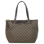 Louis Vuitton LV Westminster GM Damier Ebene Shoulder Bag Tote Brown Vintage