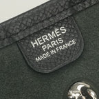 Hermes Vespa PM Shoulder Bag Epsom Noir Black Silver Veau — view 8