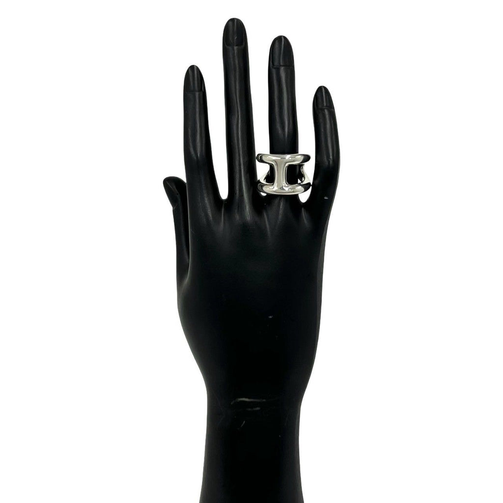 Hermes Osmose GM Ring 925 Sterling Silver Accessory — view 2