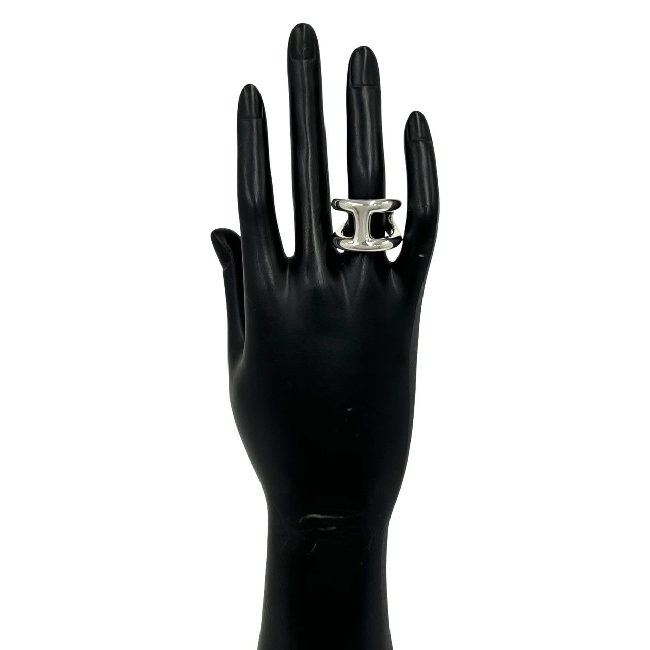 Hermes Osmose GM Ring 925 Sterling Silver Accessory — view 2