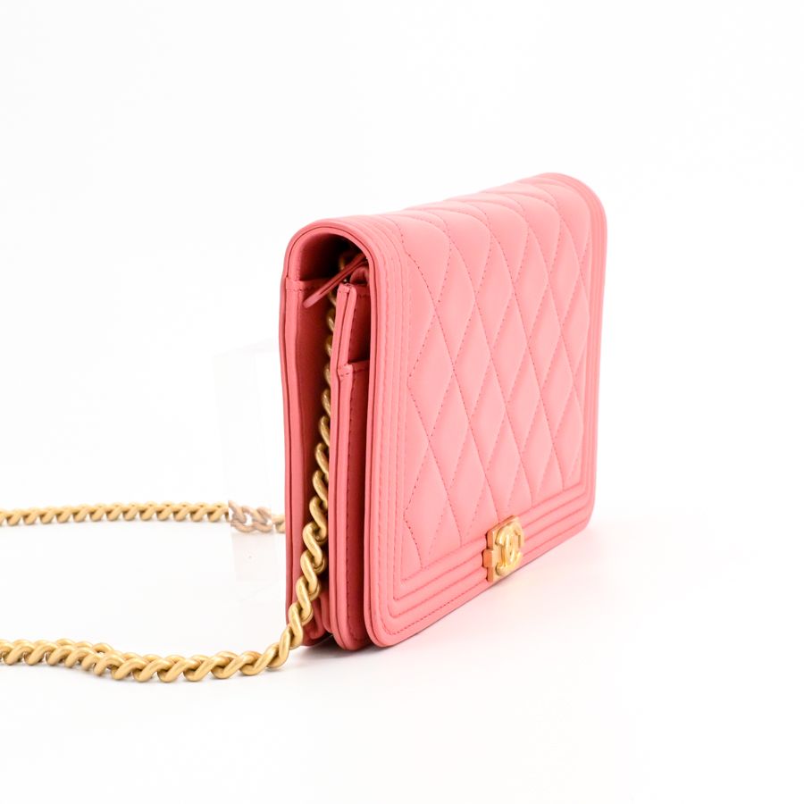 Chanel Chain Wallet Boy Shoulder Bag — view 2