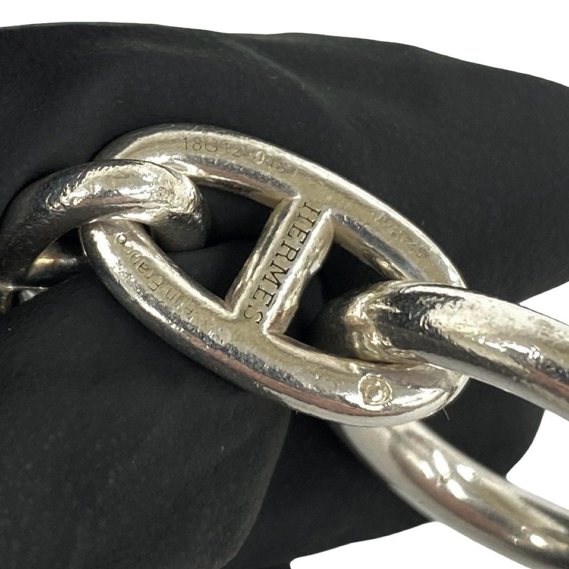 Hermes Chaine D'ancre GM Bracelet 925 Sterling Silver Accessory Sally — view 3