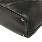 Chanel Tote Bag Cambon Line Black White Lambskin — view 7