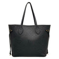 Louis Vuitton Tote Bag Monogram Empreinte Neverfull MM Noir Leather Cowhide