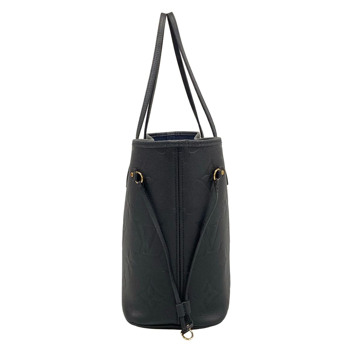 Louis Vuitton Tote Bag Monogram Empreinte Neverfull MM Noir Leather Cowhide — view 2