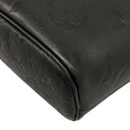 Louis Vuitton Tote Bag Monogram Empreinte Neverfull MM Noir Leather Cowhide — view 8
