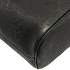 Louis Vuitton Tote Bag Monogram Empreinte Neverfull MM Noir Leather Cowhide — view 7