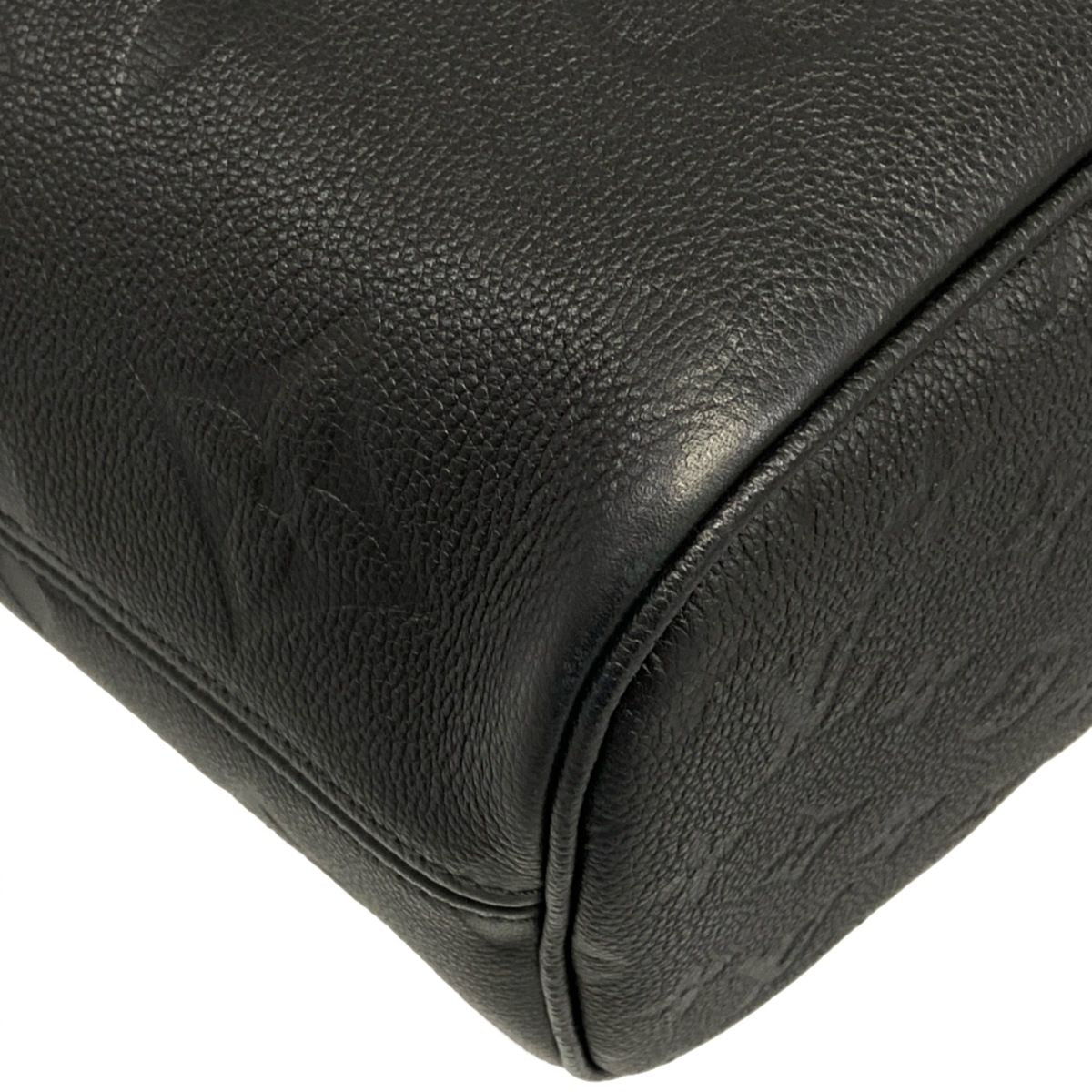 Louis Vuitton Tote Bag Monogram Empreinte Neverfull MM Noir Leather Cowhide — view 7