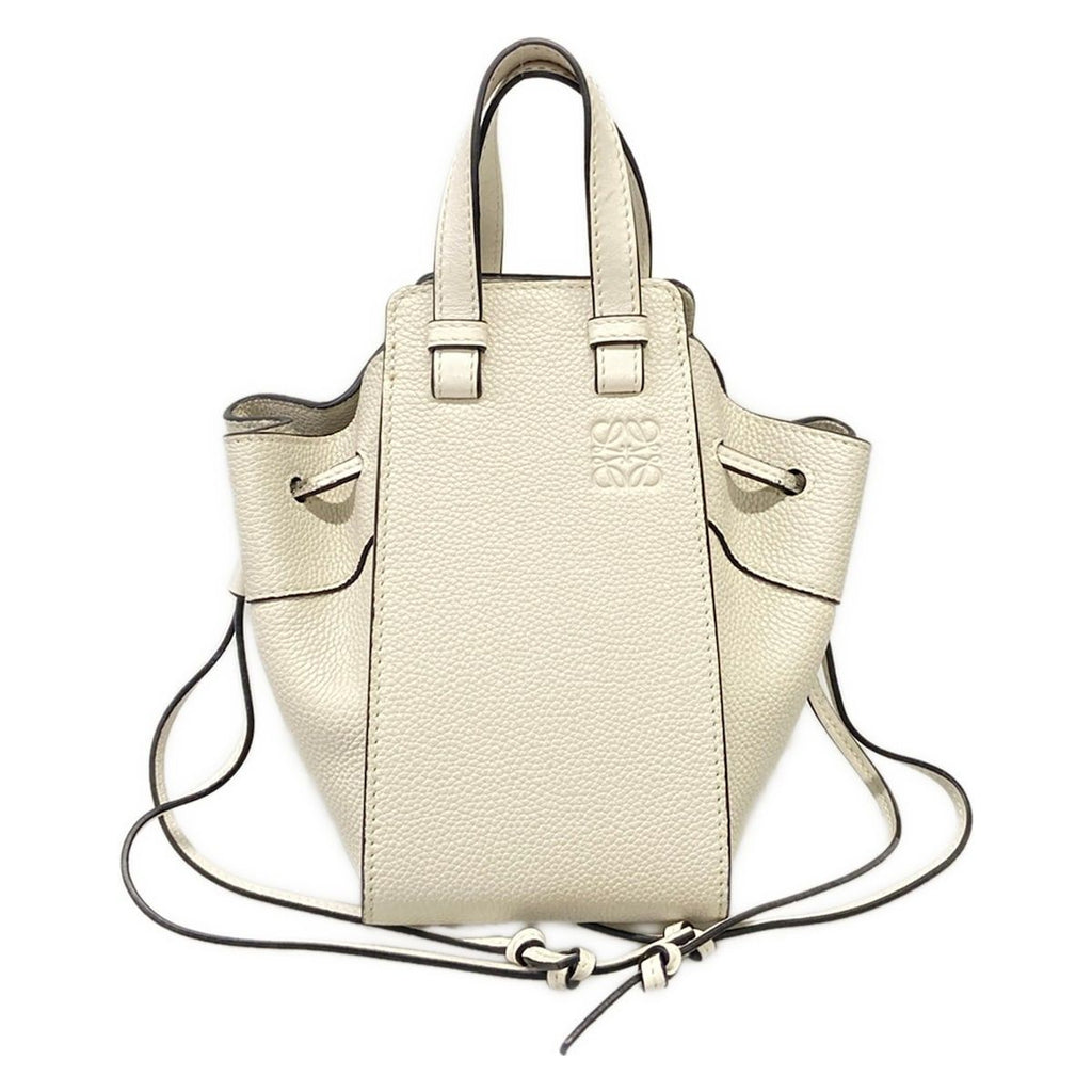 Loewe Handbag Hammock Drawstring Bag Mini White