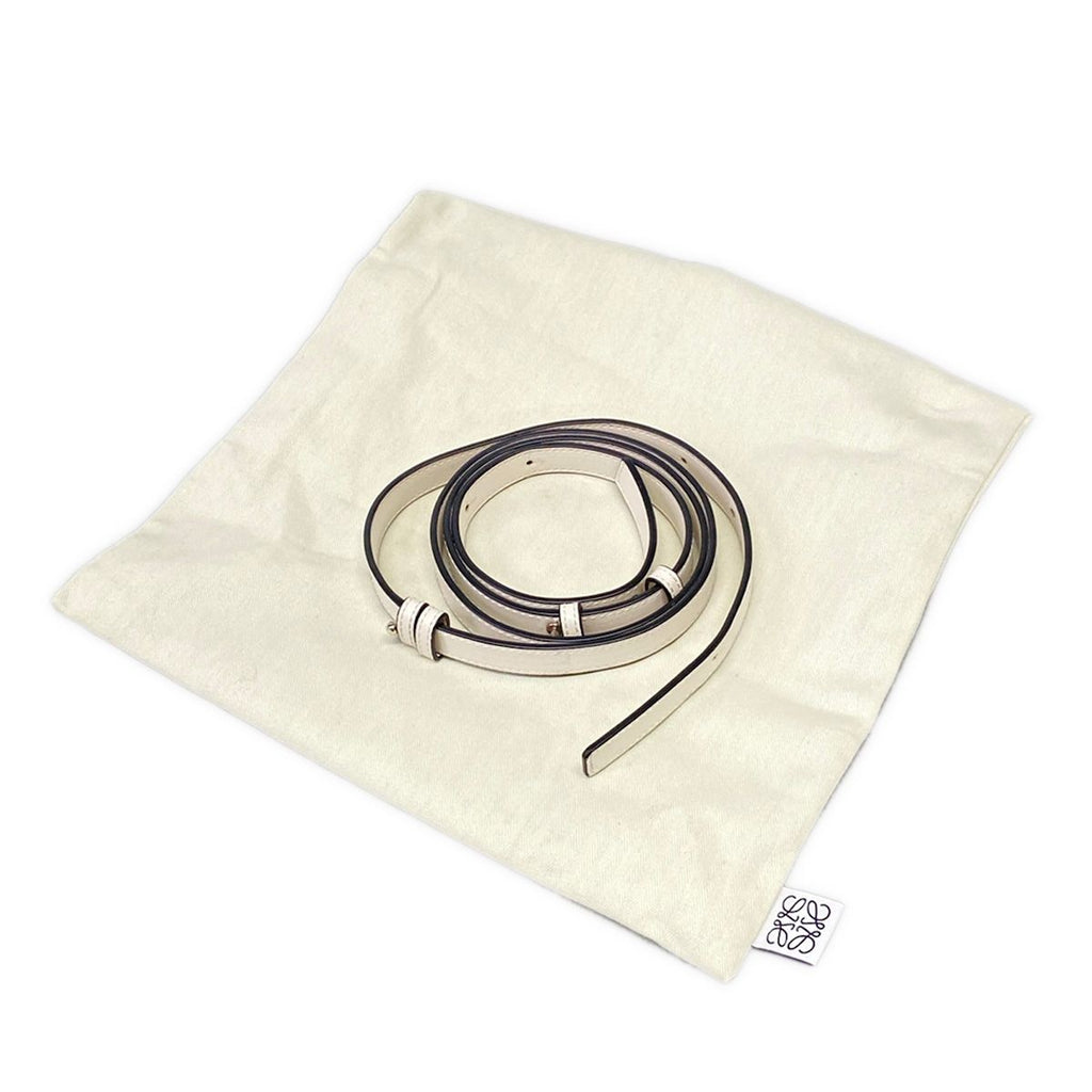Loewe Handbag Hammock Drawstring Bag Mini White — view 8