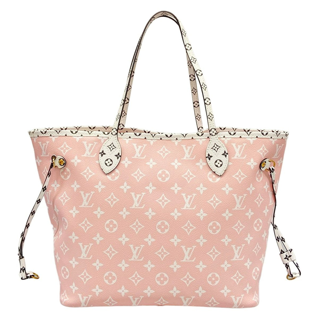 Louis Vuitton Tote Bag Giant Monogram Neverfull MM Rouge — view 3