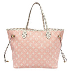 Louis Vuitton Tote Bag Giant Monogram Neverfull MM Rouge — view 3