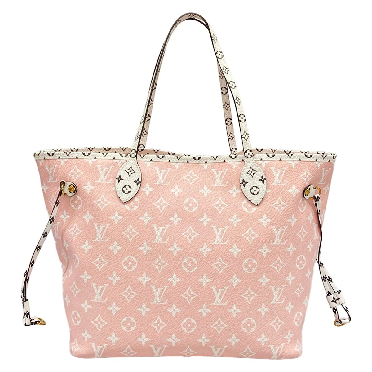 Louis Vuitton Tote Bag Giant Monogram Neverfull MM Rouge — view 3