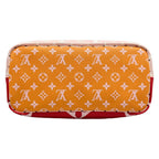 Louis Vuitton Tote Bag Giant Monogram Neverfull MM Rouge — view 5