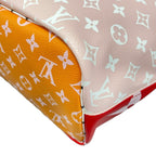 Louis Vuitton Tote Bag Giant Monogram Neverfull MM Rouge — view 8